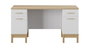Hanah Home Etto - Mm1.44.02.W1 Escritorio de Estudio Madera y Roble Blanco